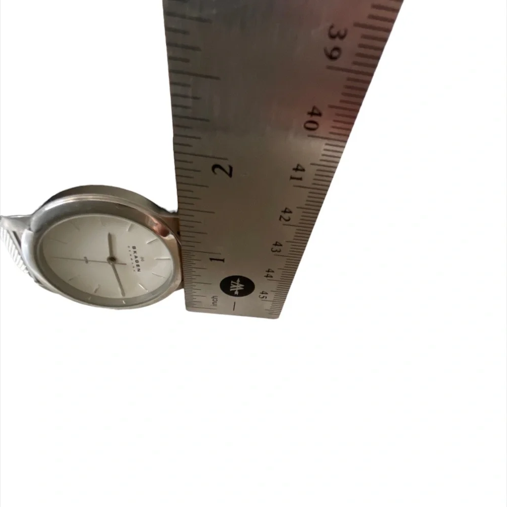 Skagen Woven Stainless Steel Watch and Band - Picture 5 of 6